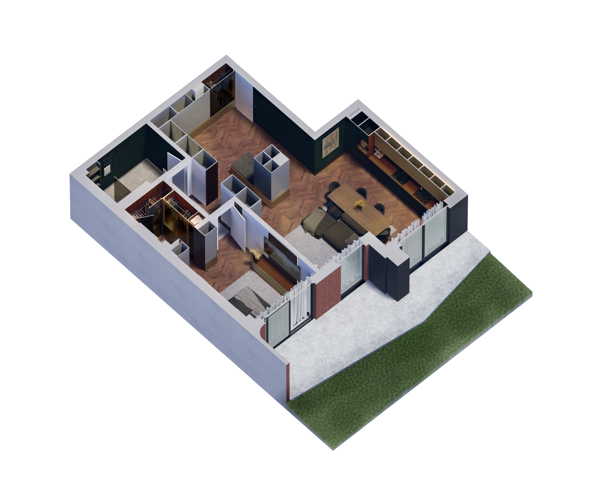 Plan 3D_2C1_Transparent